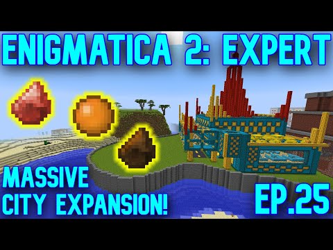 Massive City Expansion & Building the Thermal Building! | Minecraft: E2E ep.25