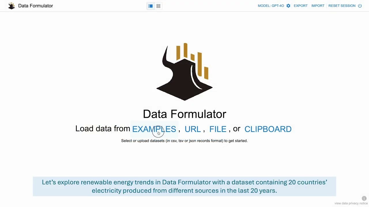 Data Formulator: Create Rich Visualization with AI iteratively
