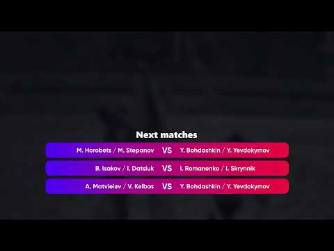 15:45 A. Matvieiev / V. Kelbas - I. Romanenko / I. Skrynnik 15.04.2023 | Winners Beach Volleyball