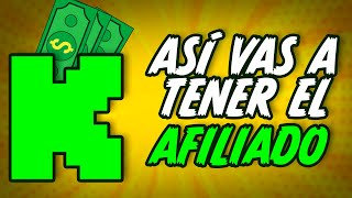 🟢Como tener AFILIADO en KICK BETA - Proyecto KSA 🟢