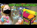 SEARCHING for FIDGETS with KAIA! GIANT NEE DOH STRESS BALL - SLIME - KIDS REACT TO FIDGETS!