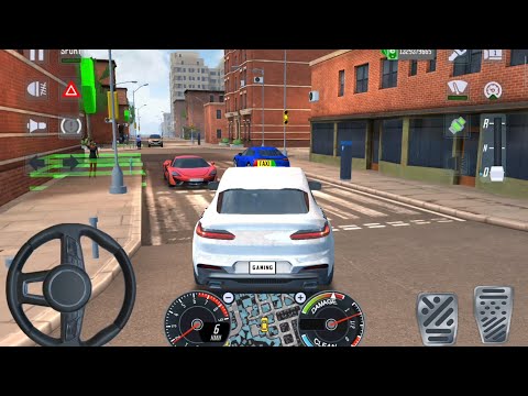 City Taxi Sim 3D - Realistic Car Driving Games Android iOS Gameplay #66