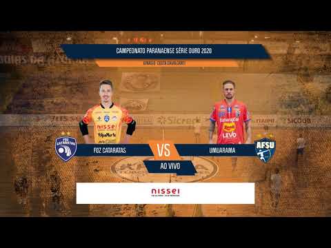 CAMPEONATO PARANAENSE SÉRIE OURO - FOZ CATARATAS x  UMUARAMA - #vasports #fozcataratas #futsal