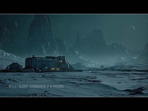 Overnight Sleep on Paleo — Ambient Sci-Fi Soundscape | 8 Hours