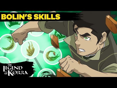 Bolin's Bending Skill Tree 🌋 Full Evolution | The Legend of Korra