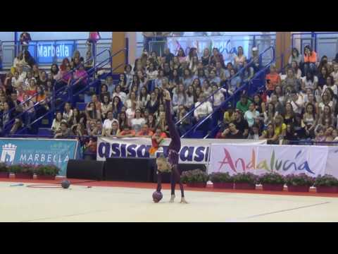 Olena Diachenko (UKR) Ball AA - Grand Prix Marbella 2017
