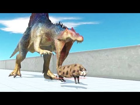 Spinosaurus DEATH RUN - 🦕Animal Revolt Battle Simulator