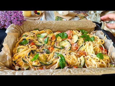 Pasta with Mascarpone. VERY Tasty and Very Quick!