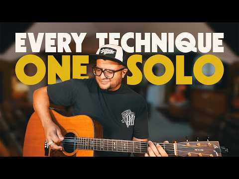 Learn Every Bluegrass Flatpicking Technique in One Guitar Solo