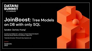 JoinBoost: In Data Base Machine Learning for Tree-Models