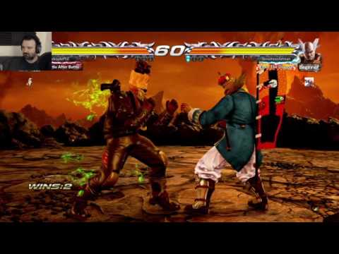 Tekken 7: DSP vs. VenomousFatman CHALLENGE pt12 - Paul vs. Heihachi