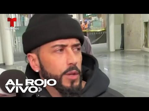 Yandel enfrenta a la prensa en aeropuerto de CDMX