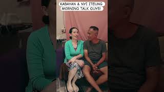 Download lagu KABAYAN & NYI ITEUNG GUYS! 🤣BANTU SUBSCRIBE🫰#youtubeshorts #viralvideo #parodikocak #keluargacemara mp3