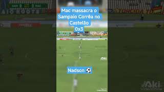 3x0 #maranhaoac #pracima do #sampaiocorrêa no #jogo de #ida das #semifinais do #maranhense #bode