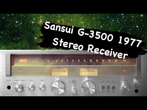 Sansui G-3500 🌈RaRe🌈 Vintage AM/FM Stereo Receiver image 7