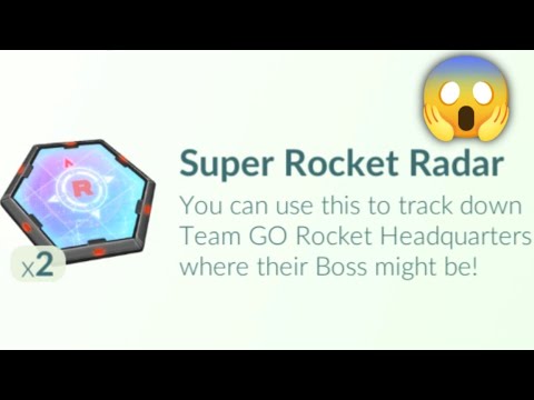 HOW TO GET TWO SUPER ROCKET RADAR 😱 IN POKEMON GO!...