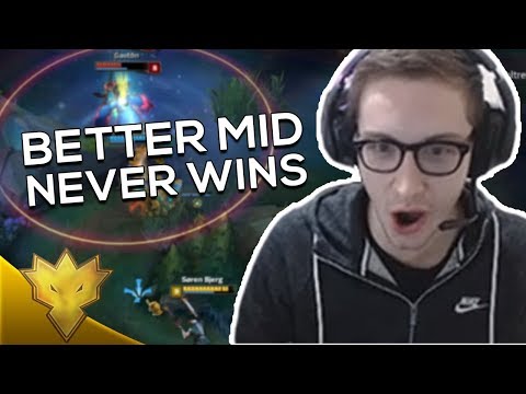 TSM Bjergsen - "BETTER MID NEVER WINS" vs Svenskeren - League of Legends Stream Highlights