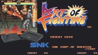 Art Of Fighting Neo Geo - C&M Playthrough