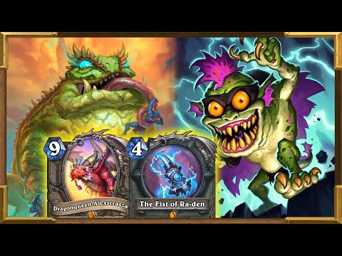 Hearthstone: Highlander "The Fist of Ra-den" Galakrond Shaman? Yes! Dragonqueen and Hagatha Are OP!
