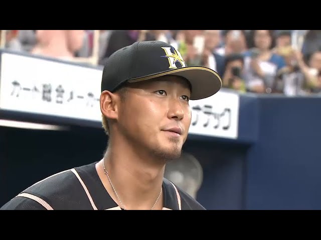 ファイターズ・中田選手ヒーローインタビュー 2015/4/5 Bs-F