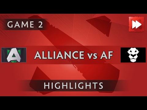 Alliance vs Team AD FINEM [Game 2] Elimination Mode 3 - Dota Highlights