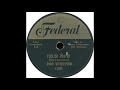 Federal 12095 - Foolish Prayer - Jimmy Witherspoon