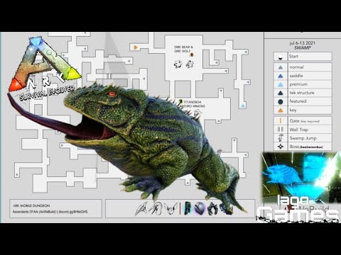 MASMORRA ARK MOBILE- Boss SAPO  GIGANTE 🐸-  BEELZEMORBUS - A mais rápida de todas as MASMORRAS.