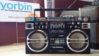 Lasonic TRC-931 80's boombox Grand Puba Reel to Reel