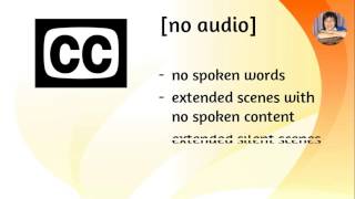 Closed Captions - Use Brackets to Include non-spoken words