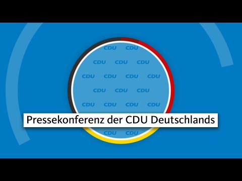 Pressekonferenz mit Generalsekretär Paul Ziemiak zur Vorstellung der CDU-Kampagne zur Bundestagswahl