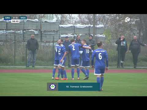 Grom Nowy Staw 7 - 1 Wda Lipusz / Skrót / IV Liga Piłki Nożnej gr. Pomorska [10.11.2018]