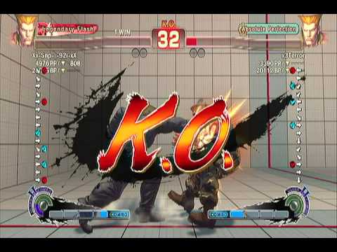 Super Street Fighter 4 AE ||  Xx-Snp-_-92i-xX  Vs x3Terror