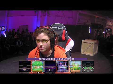 Wizzrobe vs Axe - EGLX 2018 - Melee Winners Semis
