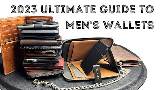 2023 Guide To Men's Wallets - Wallet Types, What To Carry In Your Wallet, & What Wallet To Get?