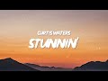Curtis Waters - Stunnin' (Lyrics) ft. Harm Franklin | I’m a pretty boy I’m stunning  | 1 Hour Vers