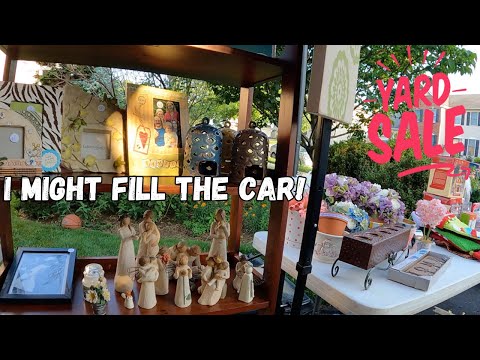 The Yard Sales Were AMAZING Today And I Wasn't Expecting IT!