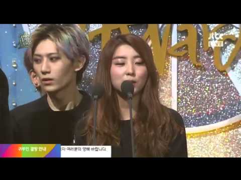 140116 28th Golden disk - Rain, 4Minute & BEAST