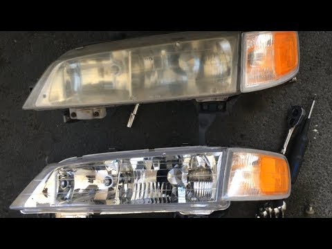 Replacing the headlights on my 96 Accord