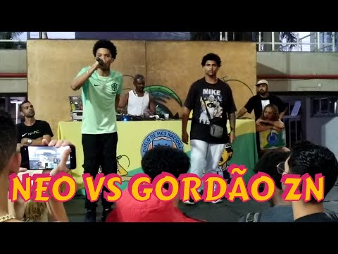 NEO VS GORDÃO ZN SEGUNDA FASE ESTADUAL RJ - DUELO DE MC'S 2022