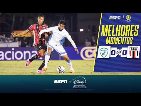 Gols e lances de Londrina x Botafogo-SP