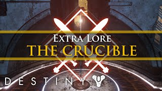 Destiny Lore - The story of the Crucible, Lord Shaxx and the Red Jacks! (Extra Lore)