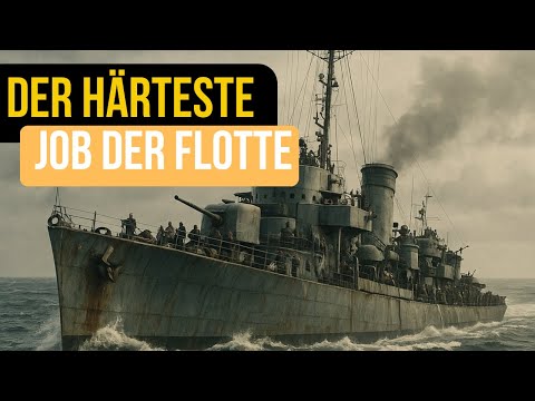 Leben auf einem Zerstörer im Zweiten Weltkrieg – Der härteste Alltag auf See