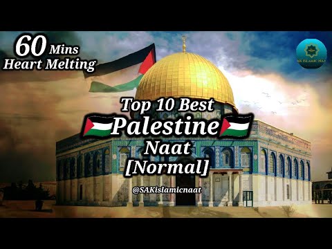 Top 10 Best Palestine Trending Naat [Normal] - 60 Min Heart Relaxing Naat | SAK islamic Naat