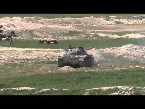 تقدم دبابات لواء محمد الفاتح لاستهداف الطريق الواصل الى وادي الضيف في ريف إدلب