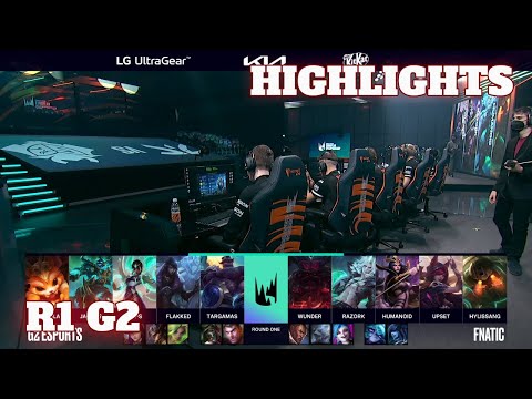 FNC vs G2 - Game 2 Highlights | Round 1 LEC 2022 Spring Playoffs | Fnatic vs G2 Esports G-2