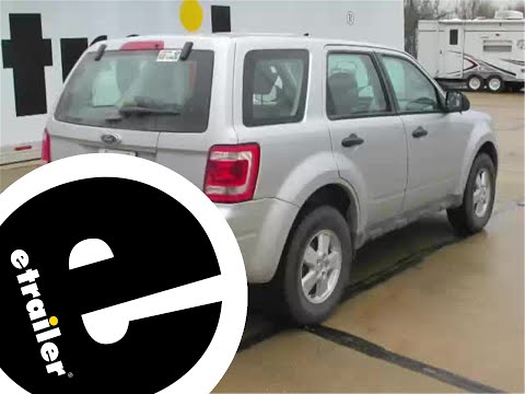 etrailer | Installation Guide for the Draw-Tite Trailer Hitch Receiver on a 2012 Ford Escape