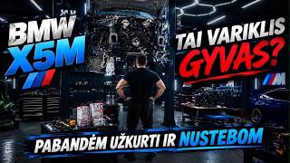     PO AVARIJOS X5M VARIKLIS GYVAS ? PABANDĖM UŽKURTI... 