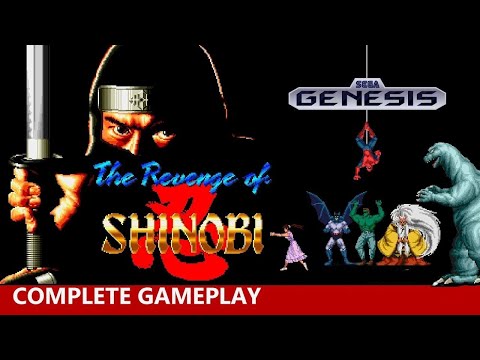 The Revenge of Shinobi (Sega Mega Drive / Sega Genesis) Longplay Walkthorough