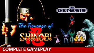 The Revenge of Shinobi (Sega Mega Drive / Sega Genesis) Longplay Walkthorough
