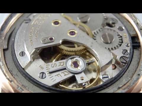 Eska MAnualwind movement Running.